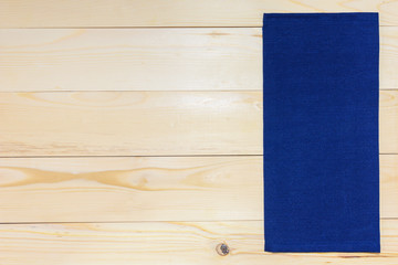 tablecloth on wooden