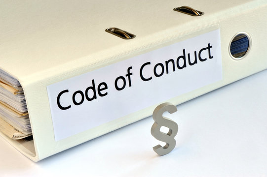 Code of Conduct, CoC, Betrieblicher Verhaltenskodex, Selbstverpflichtung, Arbeitsleben, Moralkodex, Leitlinien, Corporate Governance, Ethik, Compliance, Governance, Richtlinien