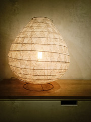 Vintage style photo of a lantern