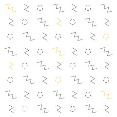 hipster wallpaper background shapes vintage icon. Flat and Isolated illustration. Vector illustration