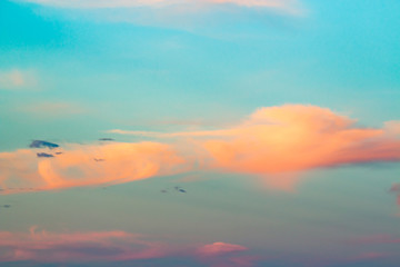 Blue sky and clouds background