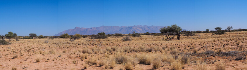 Namibia - Panorama auf der Fahrt von Twyfelfontein zum Cape Cross