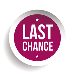 Last Chance round label