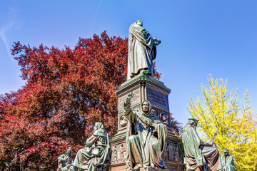 Martin Luther Denkmal in Worms