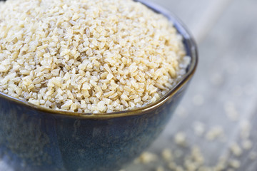 Close Up of Bulgur Wheat