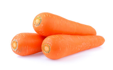 Carrot isolated on white background