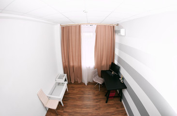 Room interior, top view