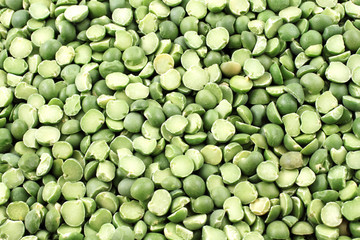 Split Peas Close Up