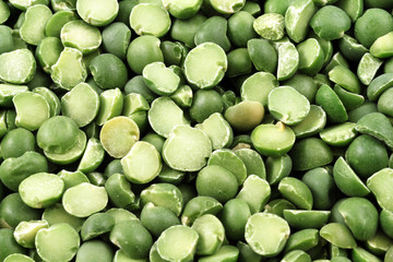 Split Peas Extreme Close Up