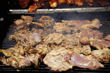 BBQ grilled chicken breast