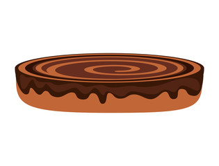 sweet delicious cookie isolated icon