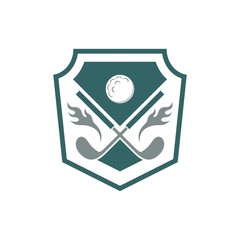 golf logo icon Vector
