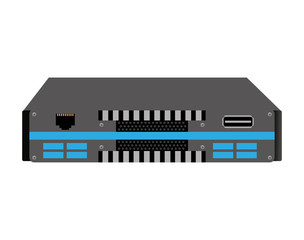 rack network device isolated icon