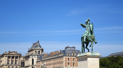 Obraz premium Le Château de Versailles et ses jardins