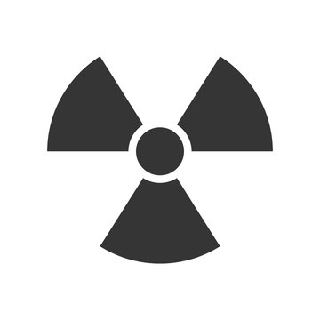 nuclear radiation toxic  precaution sign warning reactor illustration 