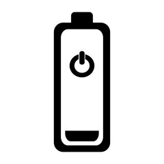 low battery energy charge electricity  power vector illustration 