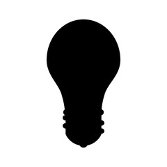 bulb light electricity idea illumination power bright think vector illustration 