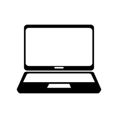 laptop screen technology computer gadget device portable vector illustration 