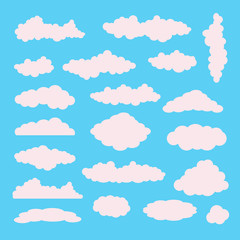 Cloud Icon Vector. Weather