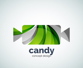 Vector candy logo template