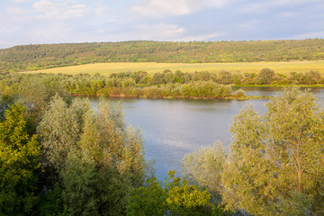 scenery on the riverside