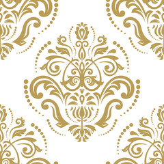 Seamless Vector Damask Pattern