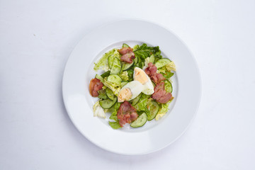 salad on the table