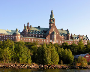 Obraz premium Architecture Detail of Stockholm, Sweden