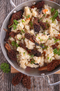 risotto with mushroom