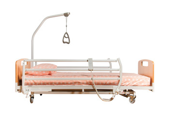 special equiped medical bed  for disposable people isolated bed