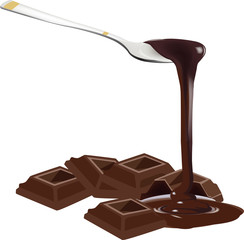 cioccolato fondente a cubetti