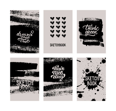 Design sketchbook templates