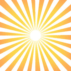 Sun Sunburst Pattern made of stipples