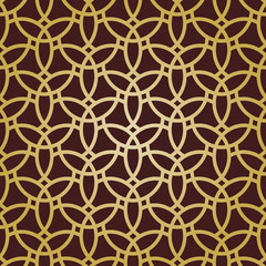 Seamless Vector Pattern in Arabian Style