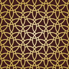 Seamless Vector Pattern in Arabian Style