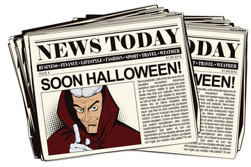 Satan reminds about Halloween.