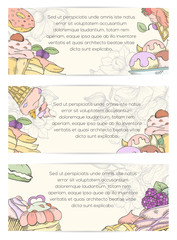 Cupcake invitation card