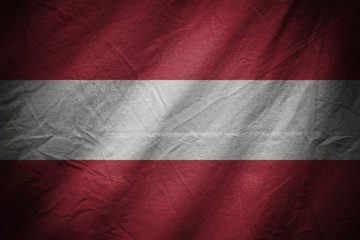 dark textile background or texture with blending  Austria flag