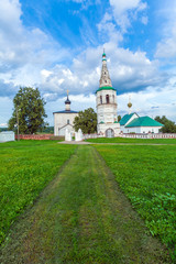 Fototapeta na wymiar Church of Boris and Gleb in Kideksha (1152), Suzdal