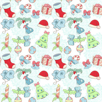 Christmas holliday pattern