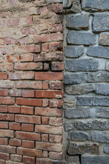 Schäden an Hauswand