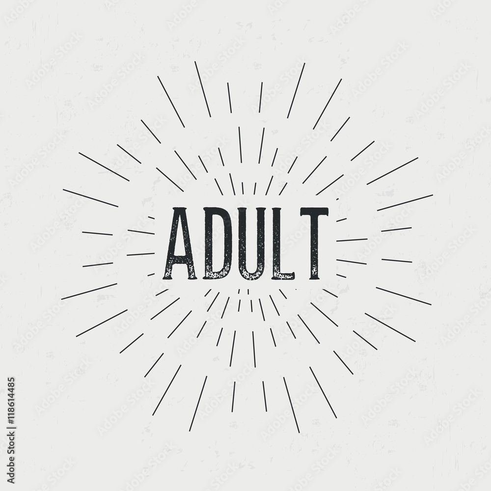 Poster abstract creative concept design layout with text. for web and mobile icon isolated on background, a