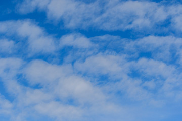 blue sky with cloud