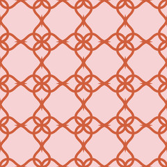Fototapeta premium Abstract geometric pattern with repeating elements. Vector seamless texture.