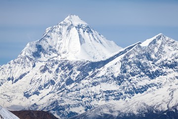 Summit of Dhaulagiri, Annapurna Circuit, Mustang, Nepal