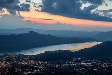Vue sur Aix les Bains