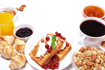 breakfast table