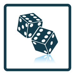 Craps dice icon