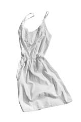 White sundress isolated