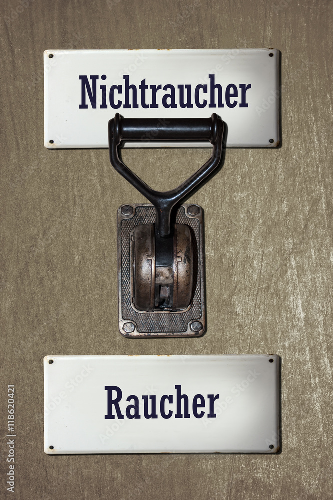 Poster Schild 106 - Nichtraucher